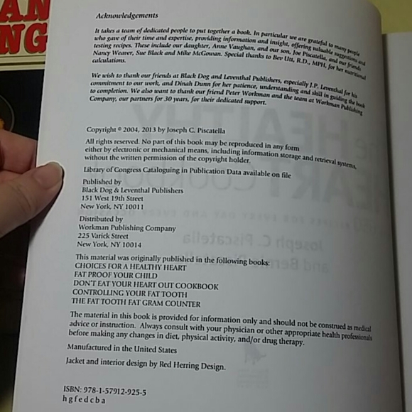 (3/$5) The Healthy Heart Cookbook - Picture 4 of 5